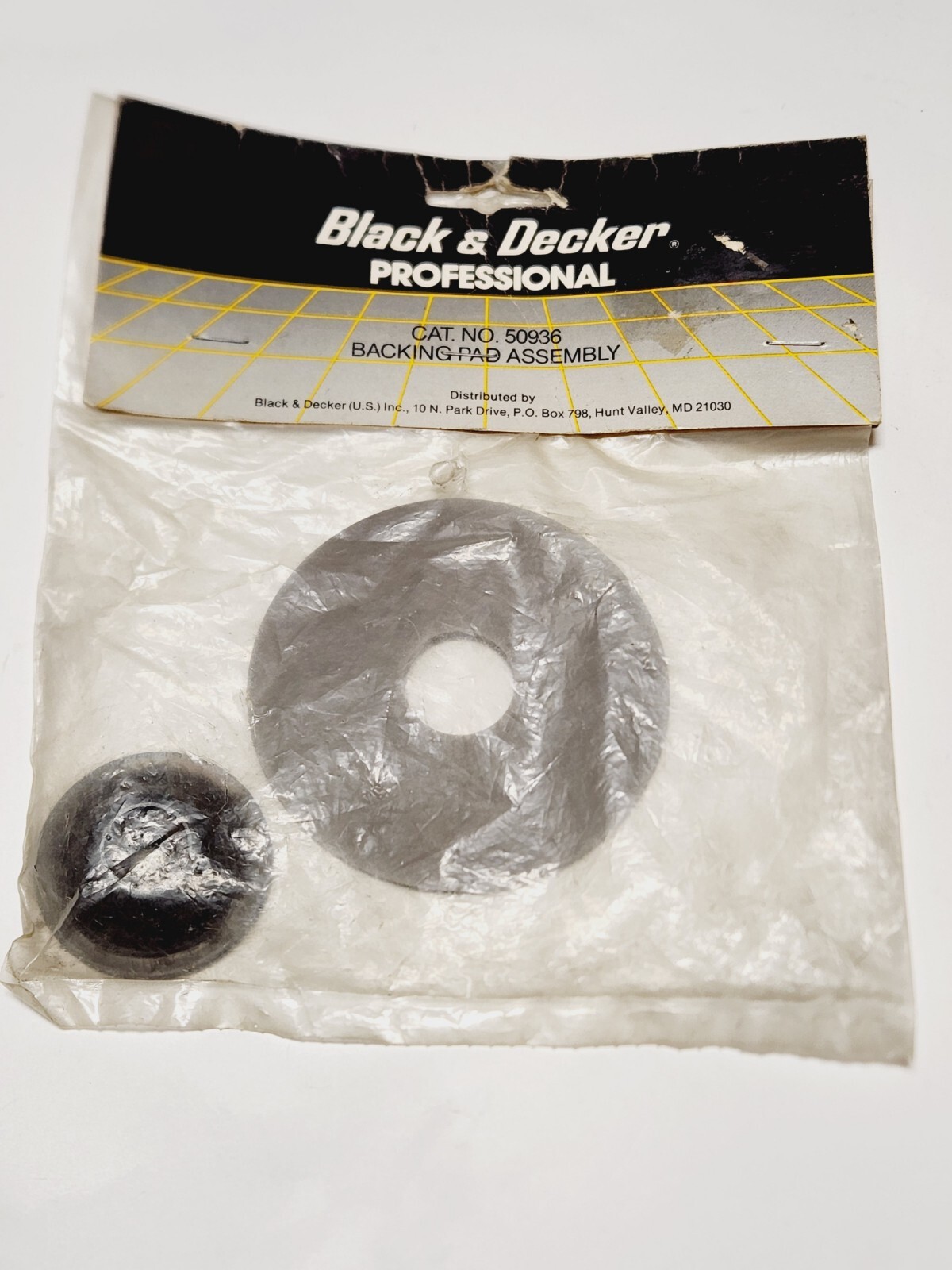 Black & Decker Pro 50936 Backing Pad Assembly