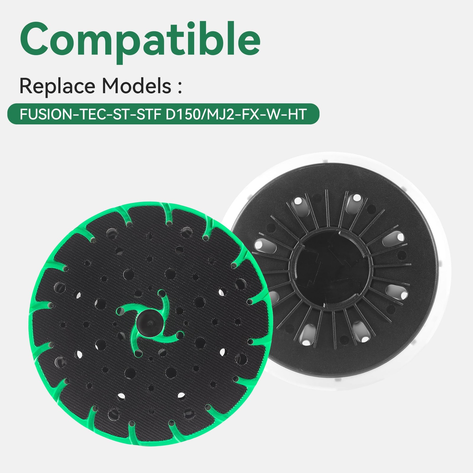 6 Inch Soft Sanding Pad Compatible with Festool RO 150 FEQ/Rotex 150, Model 2…