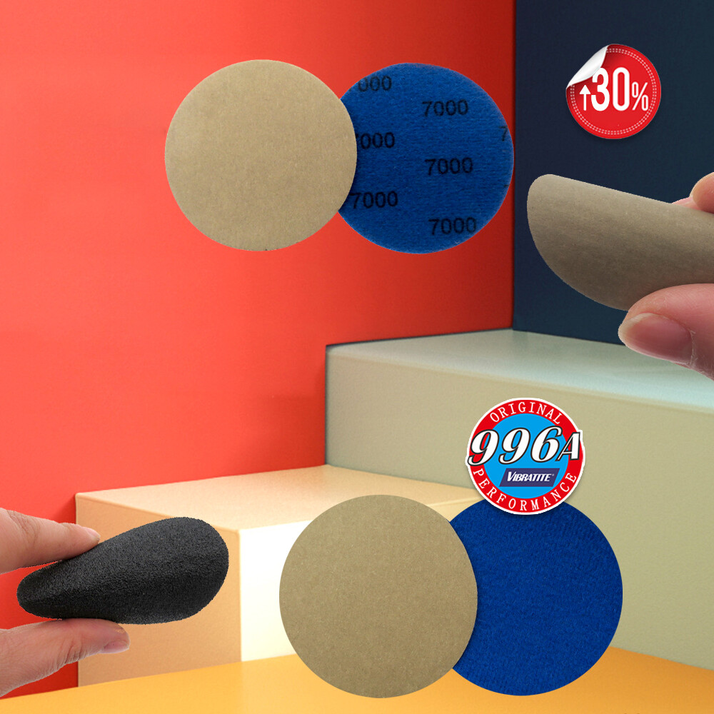 3″ 75mm Round Sandpaper Sheet Wet And Dry Sanding Discs Polishing 60-10000 Grit