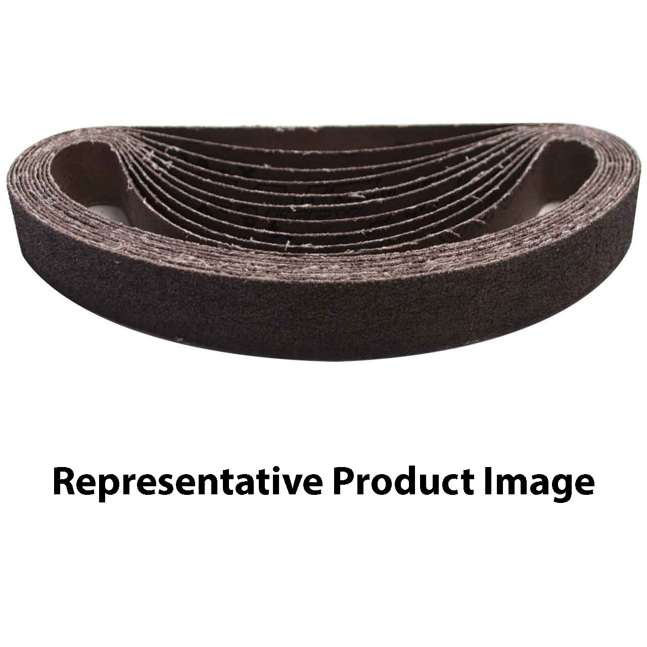 United Abrasives 60128 3/4×20-1/2 Aluminum Oxide File Sander Belt 36 Grit 10 pk