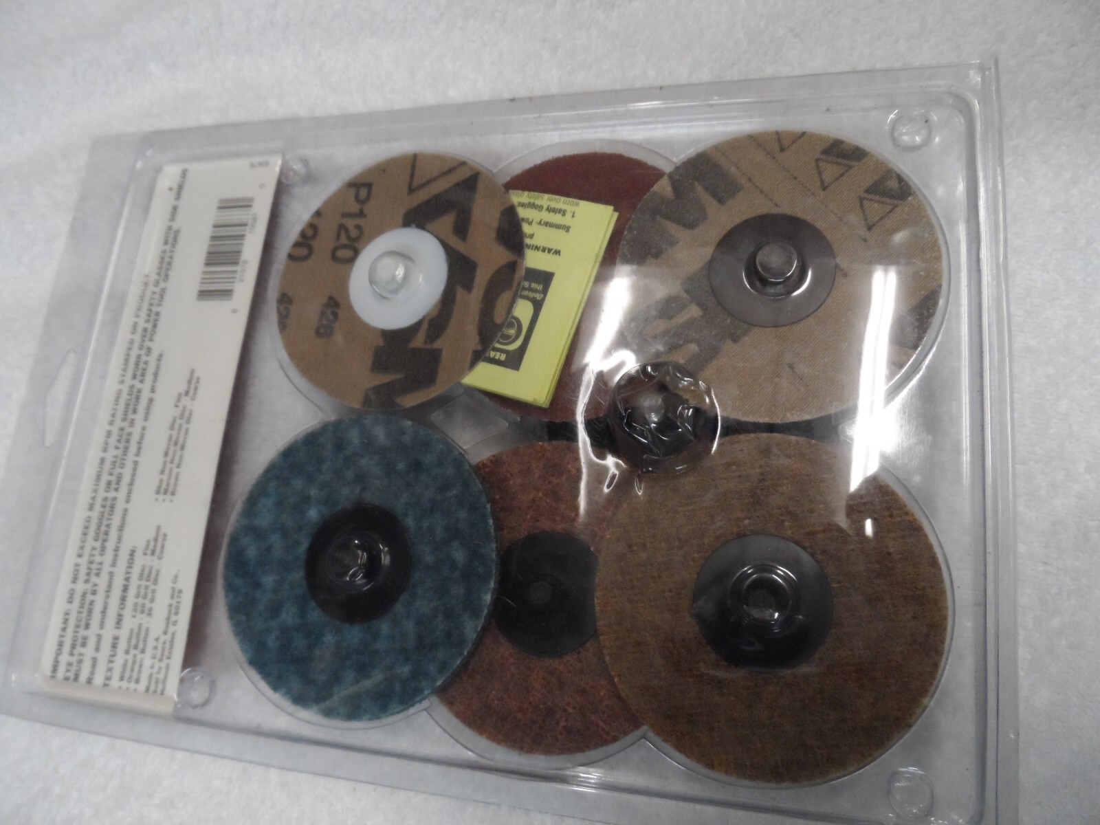 Craftsman USA Twist Lock Disc Surface Preparation Kit 7 pcs 64876