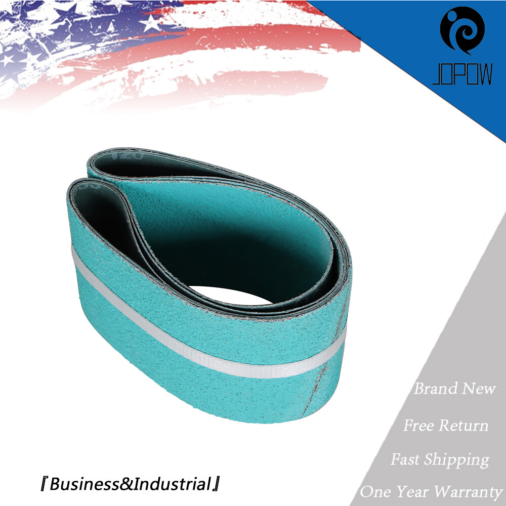 3 PK Grits 4 X 36 Inch Metal Grinding Zirconia Sanding Belts 40, 80, 120