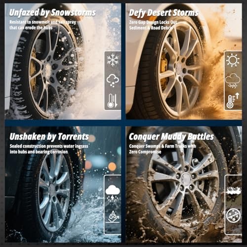 4 Pack Wheel Center Caps Kit, OD 64 mm / 2.52 inch ID 60 mm / 2.36 inch chome