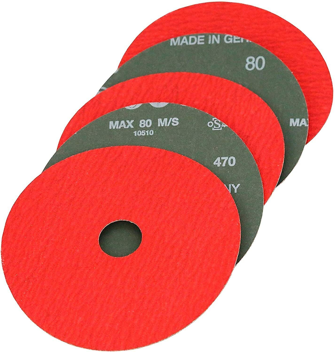 Starcke Premium Resin Fiber Grinding Discs 25 Pack Ceramic 7/8 Inch Arbor Hole