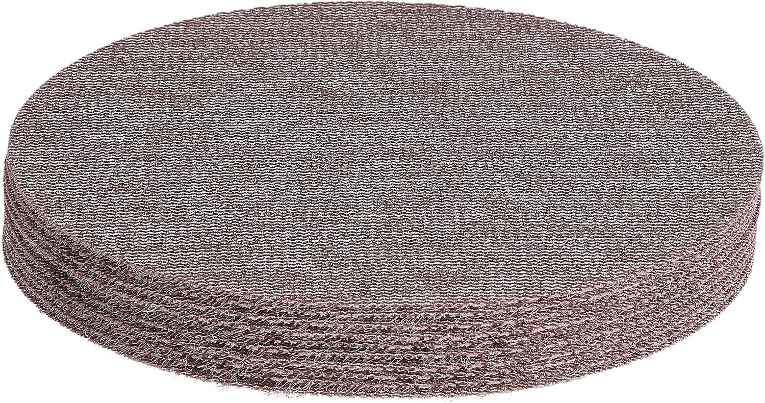 Abranet Net Disc 5 inch Grit 120 Sandpaper Hook and Loop 10 pcs | Hook and Lo…
