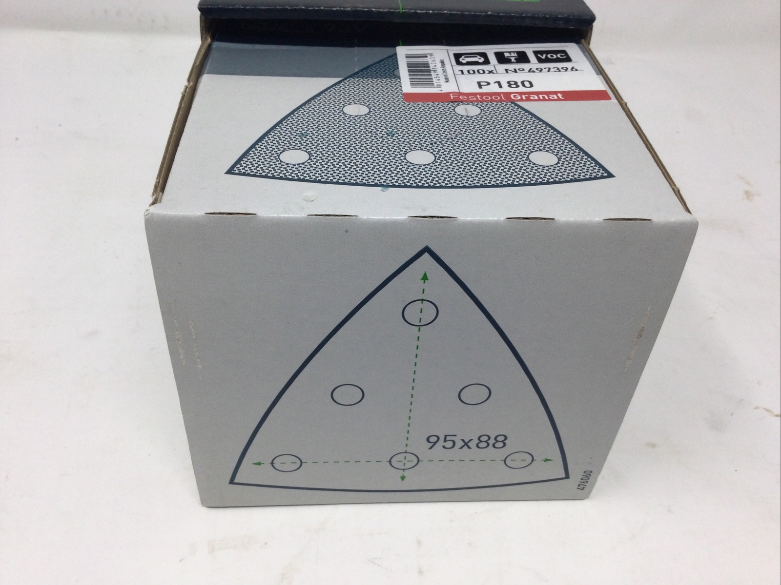 Festool 497396 P180 180 Grit Granat Abrasives Pack of (100) 95 mm X 88 mm