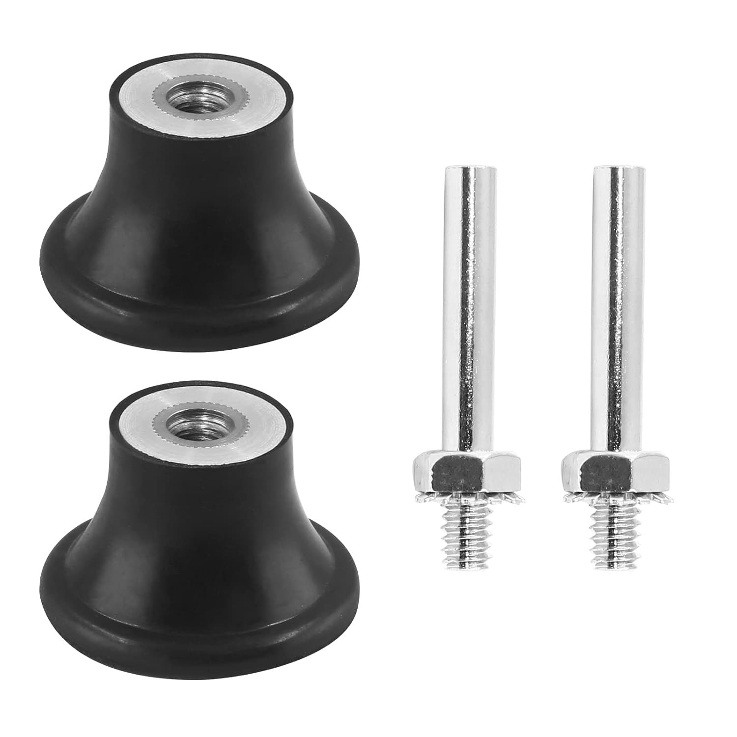 2-Pack 1.5-Inch Roloc Disc Pad Holders for Polishing & Sanding