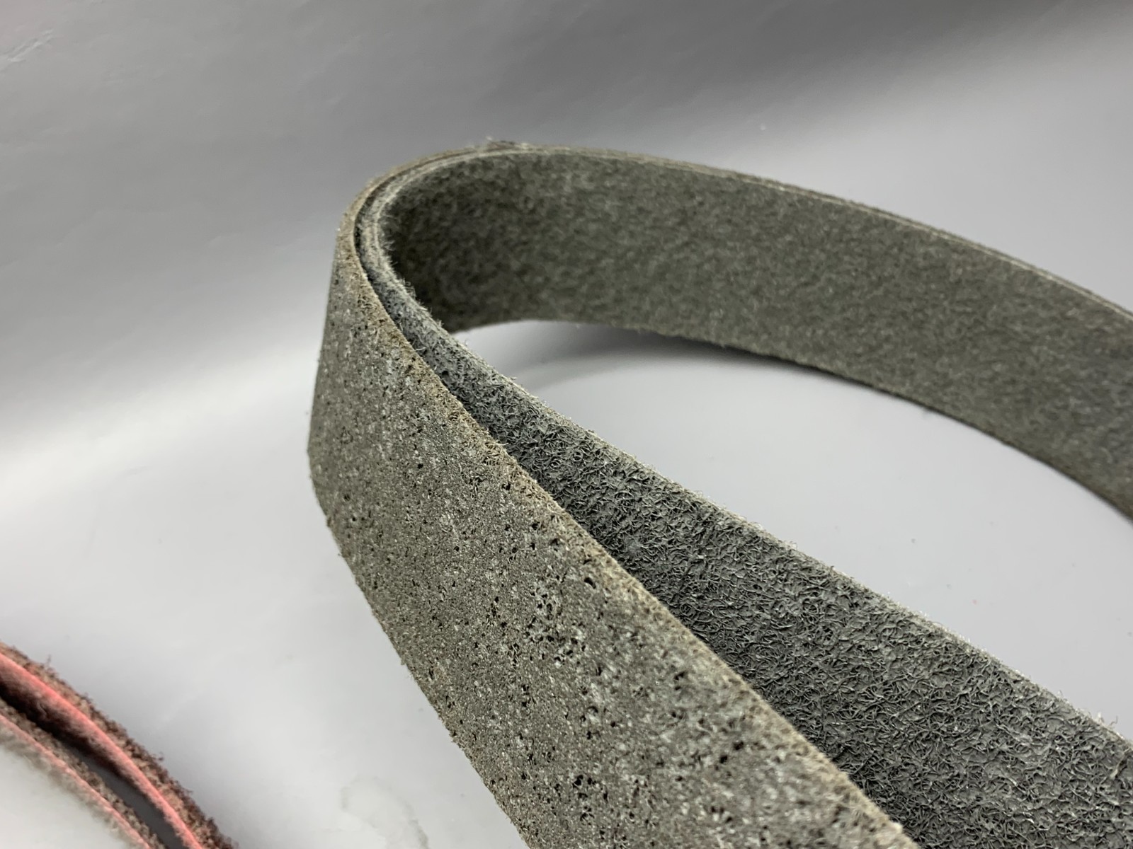 2″ x 42″ Surface Conditioning Non-Woven Belts Blue Red Gray Brown USED SET