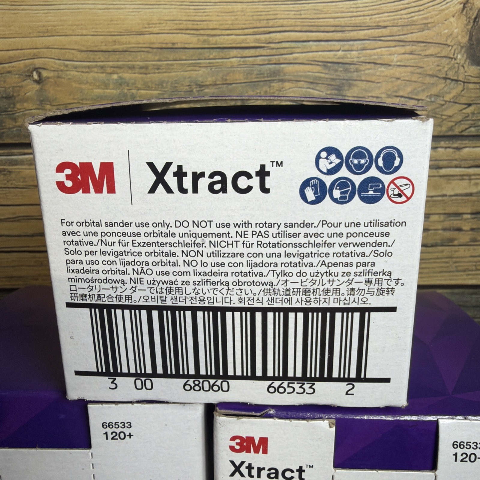 3M 710W 120+ Xtract 3″ Net Sanding Discs 66533, 50 Pack (Lot Of 5) = 250 Disks