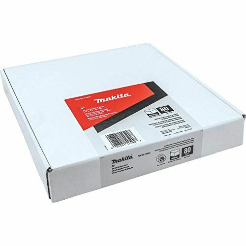 Makita B-68541 9″ Round Abrasive Disc, Hook & Loop, 80 Grit, 25/pk