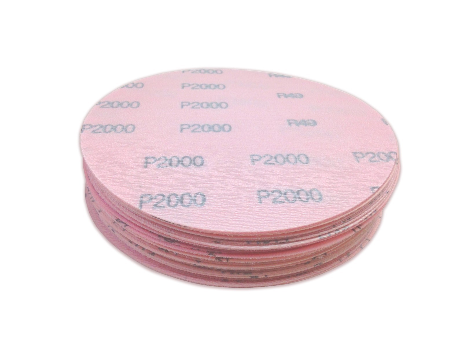 5″ 50 Pack 2000 Grit Waterproof Hook and Loop Film Sanding Discs – Wet Sand Auto