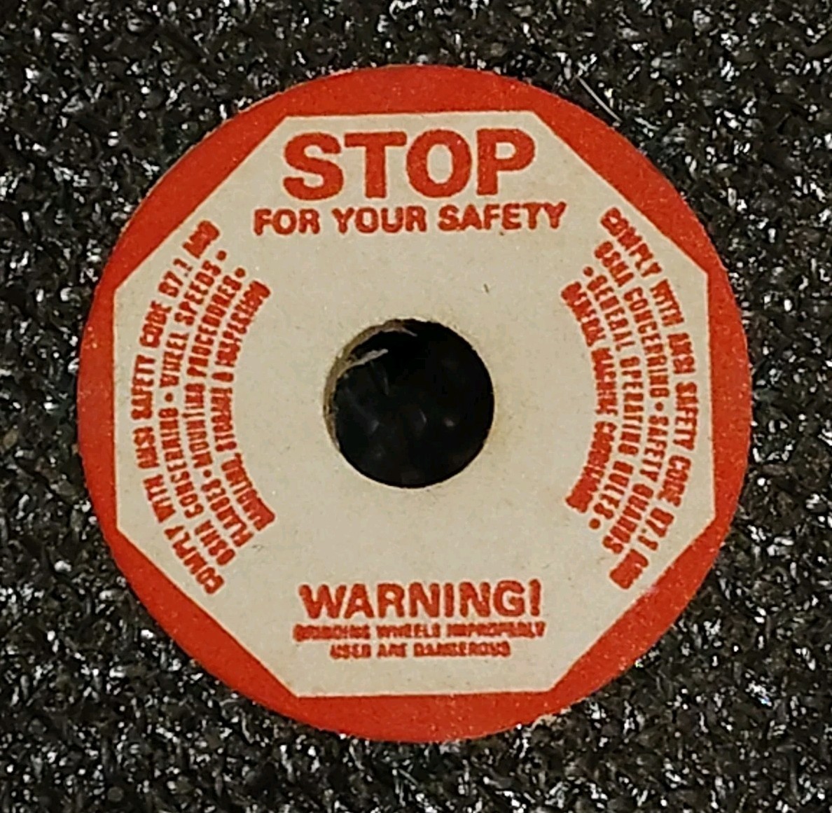 12 x T.A. BRANDT CO. Grinding Wheels: 3″ x 1/4″ x 3/8″ Arbor Steel Metal Cutting