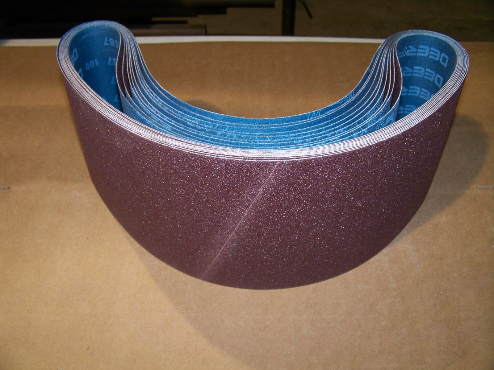 PREMIUM A/O, X-WEIGHT SANDING BELTS 6″ X 48″, 5 – PACK, 240-GRIT