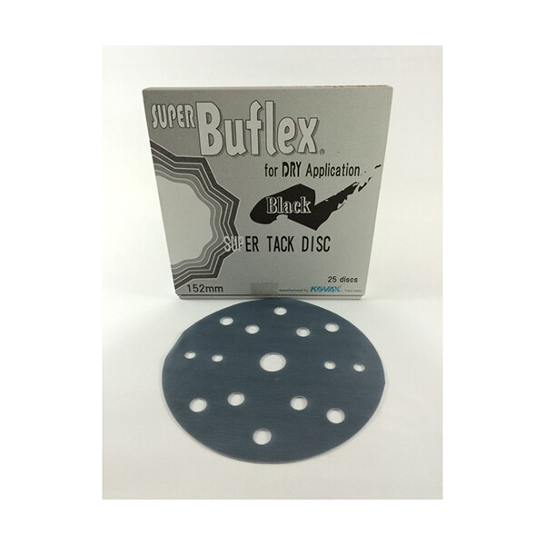 KOVAX 193-1564 BLACK BUFLEX DRY DISCS 152 MM PIECES 25