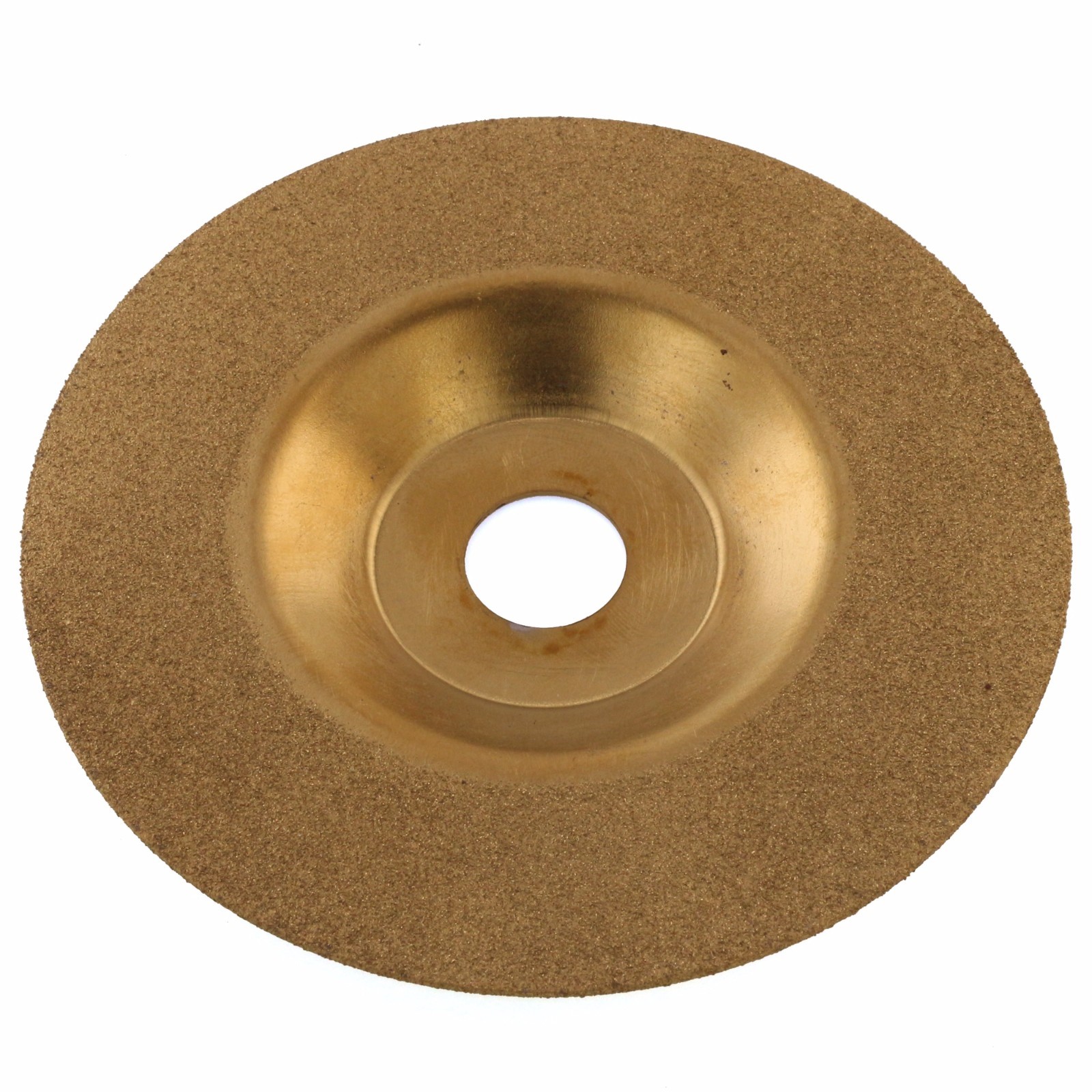 4″ inch 100mm Diamond Grinding Disk Grit 150 Convex Wheels Disc Coated TITANIUM