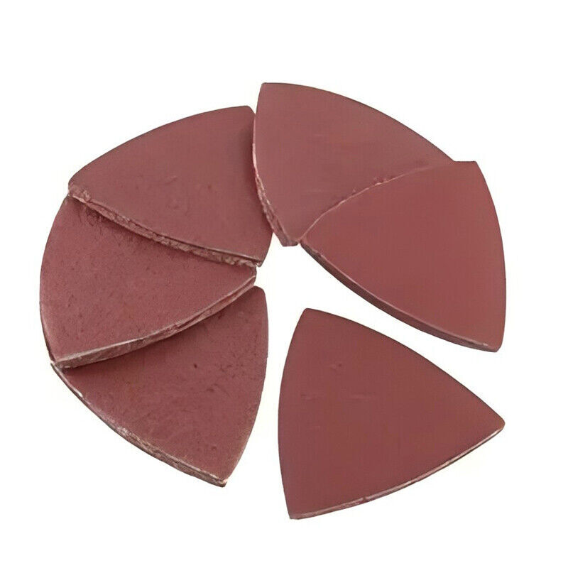 Sanding Sheets Hook & Loop Mouse Sanding Pads Sander Paper Triangle 80mm Discs