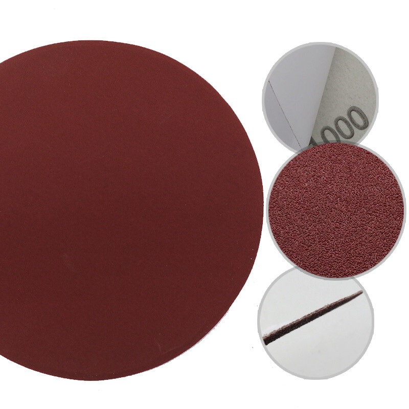 80 PCS 6 inch PSA Sanding Discs 80/120/180/320/400/600/800/1000 Grit Sandpaper
