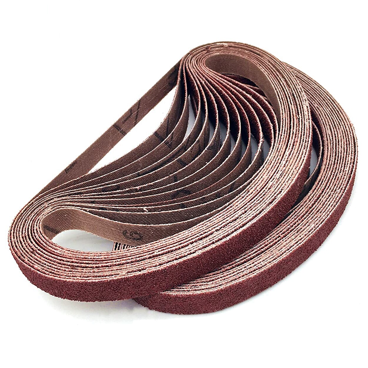 1/2 x 18″ Sanding Belts Air File Belt Sander Sandpaper 40 60 80 120 180 240 Grit