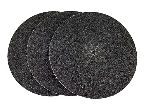 Starcke Premium 7 Inch Slotted Edger Floor Sanding Discs – 8 Slots 5/16″ Hole