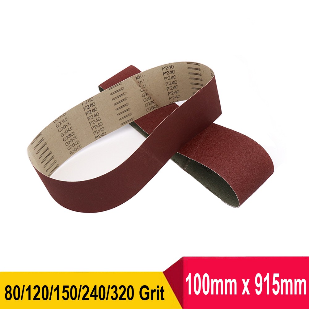 Sanding Belts Power File Belt Sander All Sizes Grits Coarse Fine Aluminium Oxide