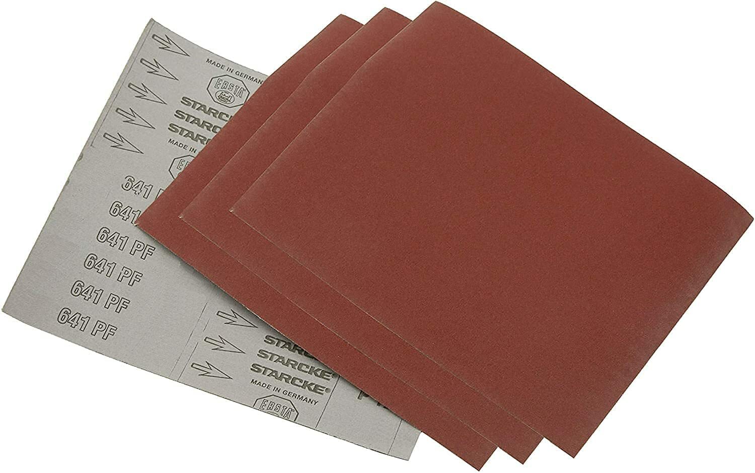 Starcke Premium Cloth Aluminum Oxide Sandpaper Sheets 9 x 11 Inch