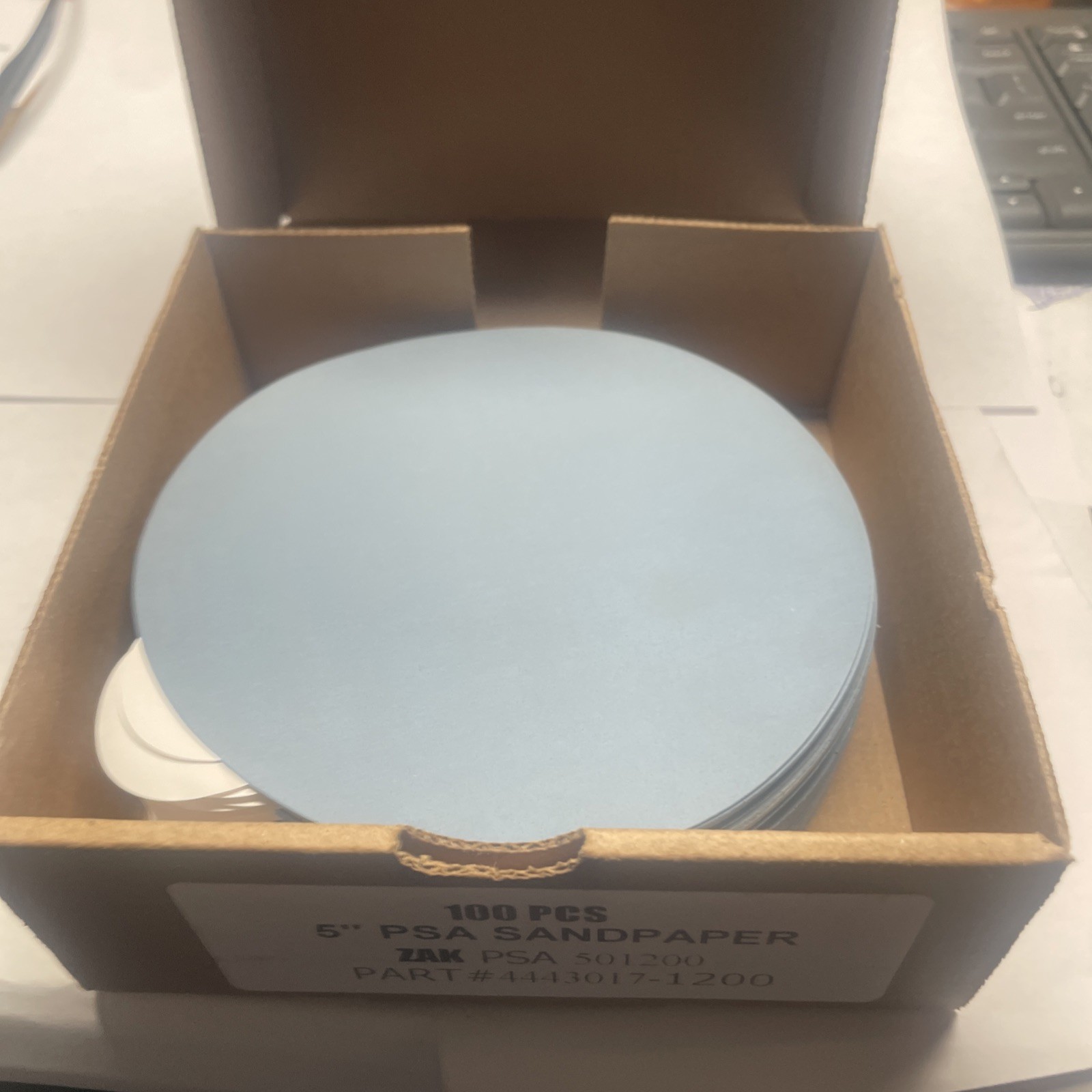 5″ PSA Sandpaper Brand:ZAK 100 pcs various Grits Available
