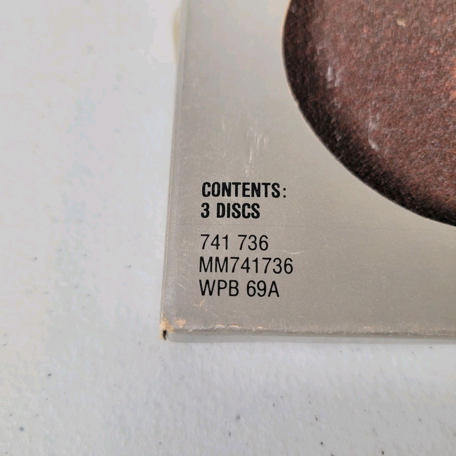 Master Mechanic Professional 4″x5/8″ Resin Fiber Discs Coarse 50 Grit Vintage