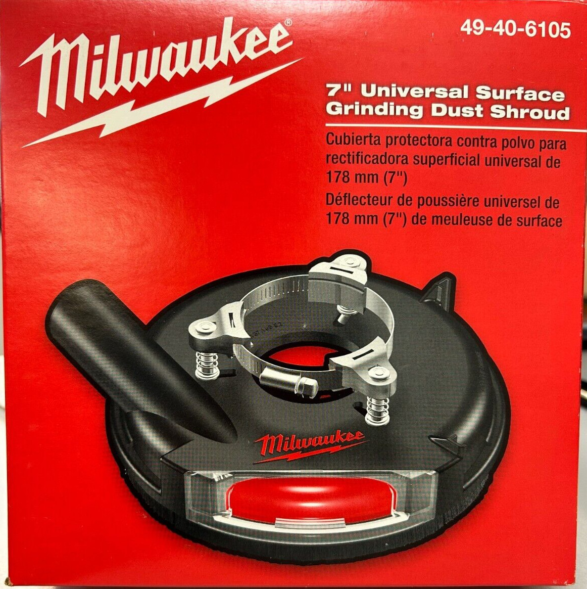 7” Universal Surface Grinding Dust Shroud