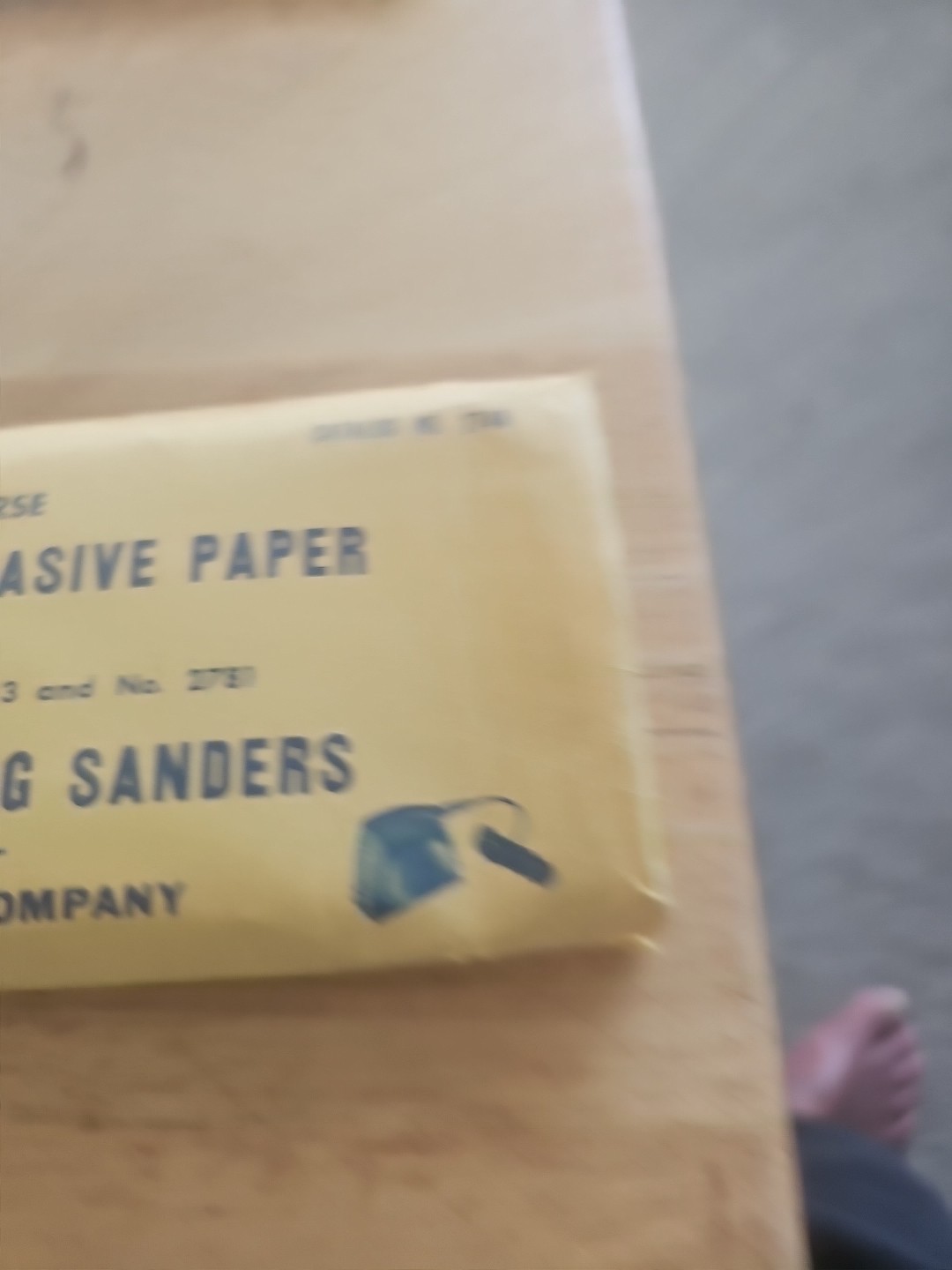 Craftsman Aluminum oxide abrasive Paper, For Vibrating Sanders 3 Pkg C,M,F.