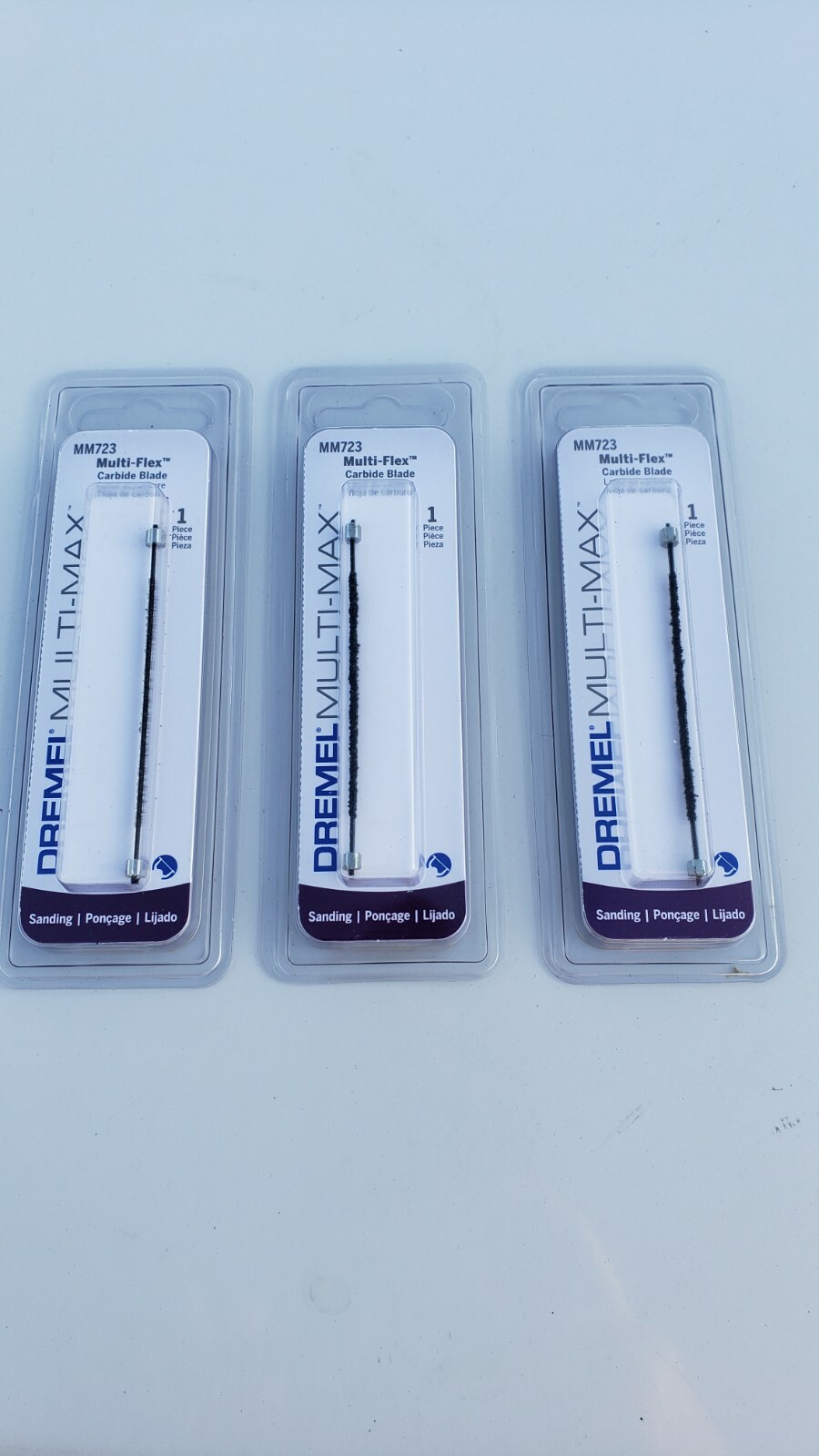 Dremel MM723 Multi Max Flex Carbide Sanding Blade (Pack Of 3)