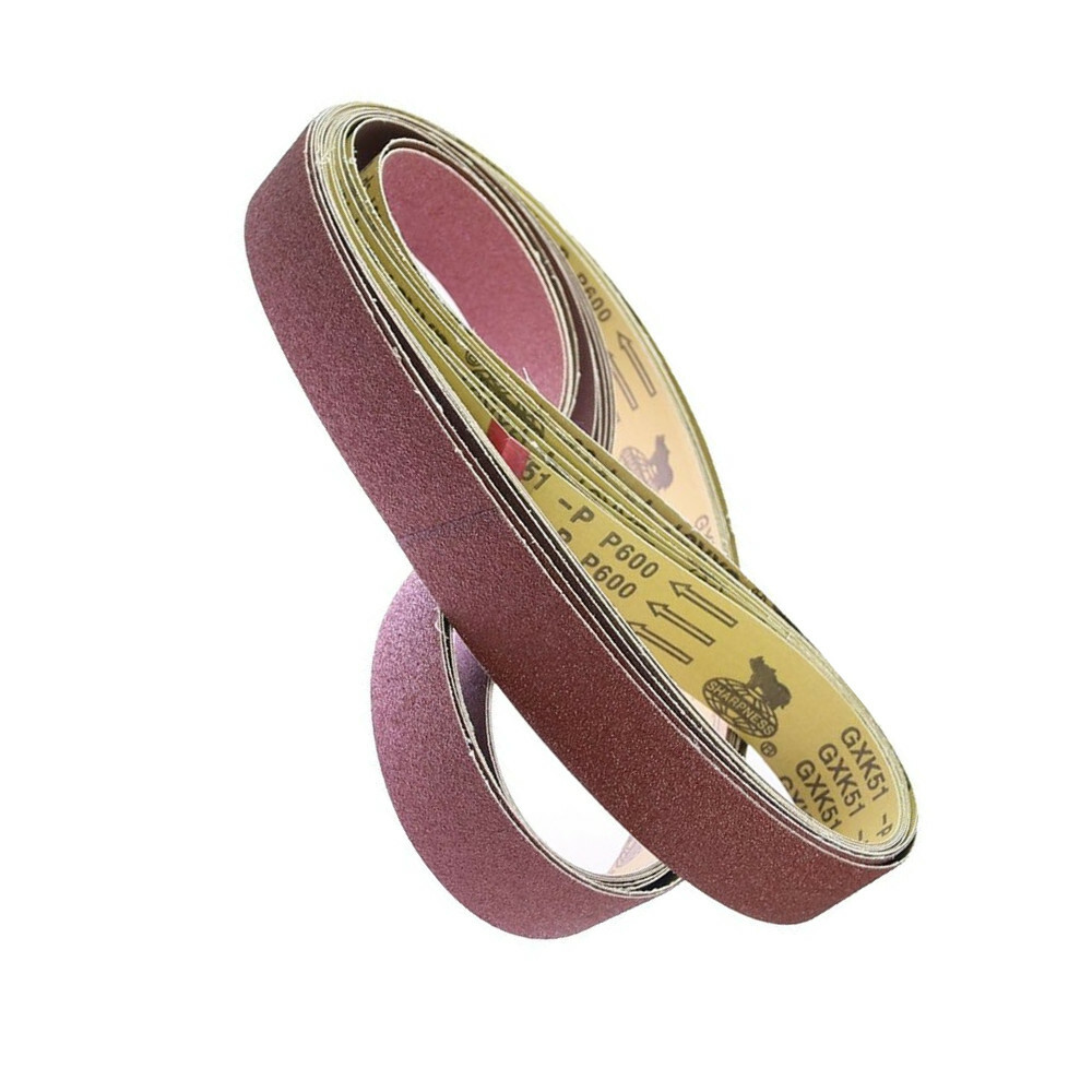 20Pcs 2000x50mm P40-800 Abrasive Sanding Belts Coarse Grinding to Fine Polishing