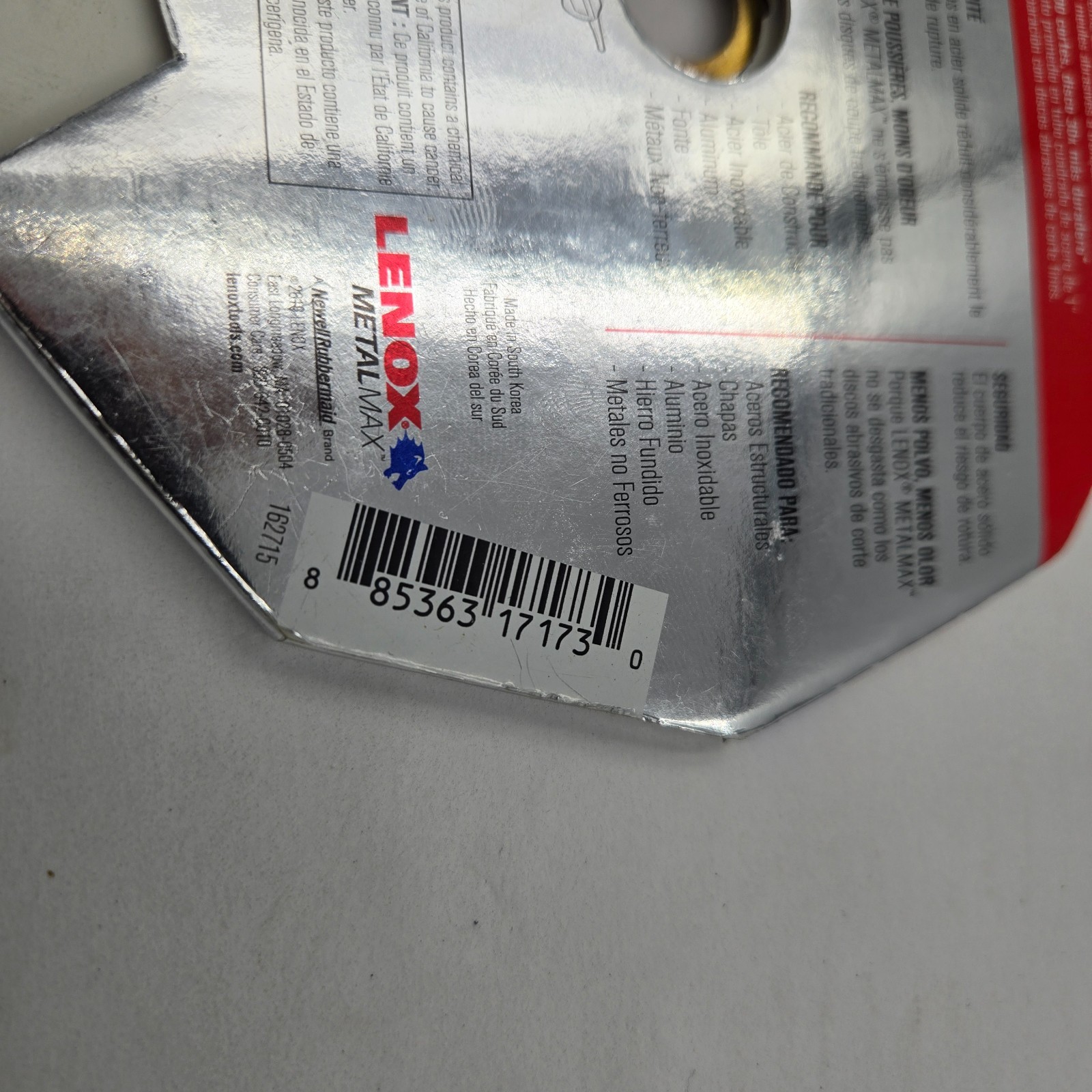 Lenox 1972923 MetalMax 6x.05×7/8″ Diamond Edge Cutoff Wheels – 10100RPM Max