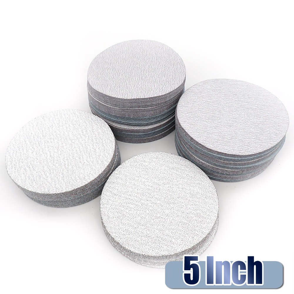 Dry Sanding Discs 1″ 2″ 3″ 4″ 5″ 6″ 7″ Inch 60-1200 Grit Flocked Disc Sandpaper