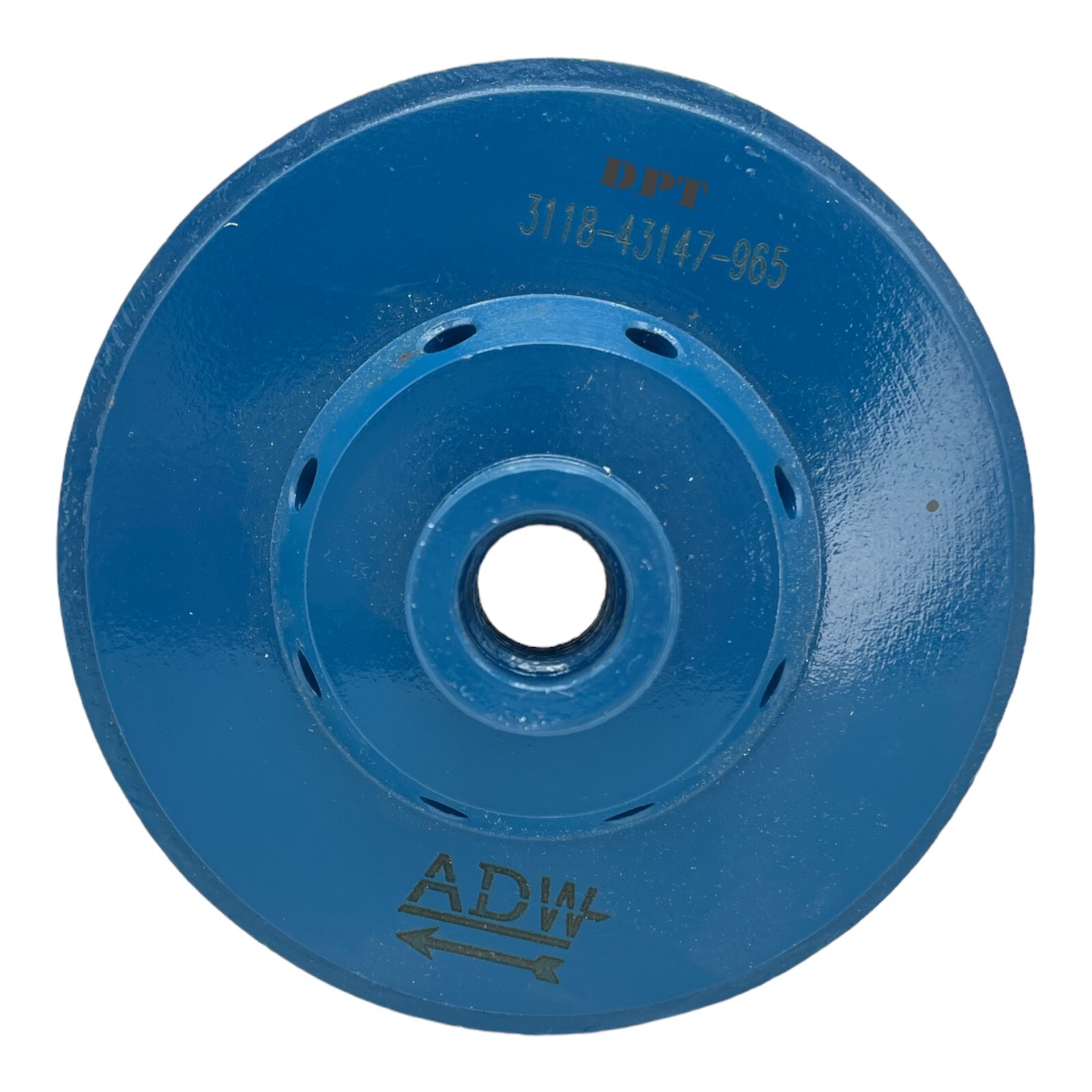 4 Inch Concrete Turbo Diamond Grinding Cup Wheel for Angle Grinder 5/8″ Thread