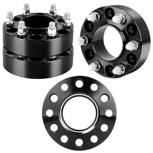 4PCS Wheel Adapters 6×135 to 6×5.5 for Sliverado (Hubcentric)