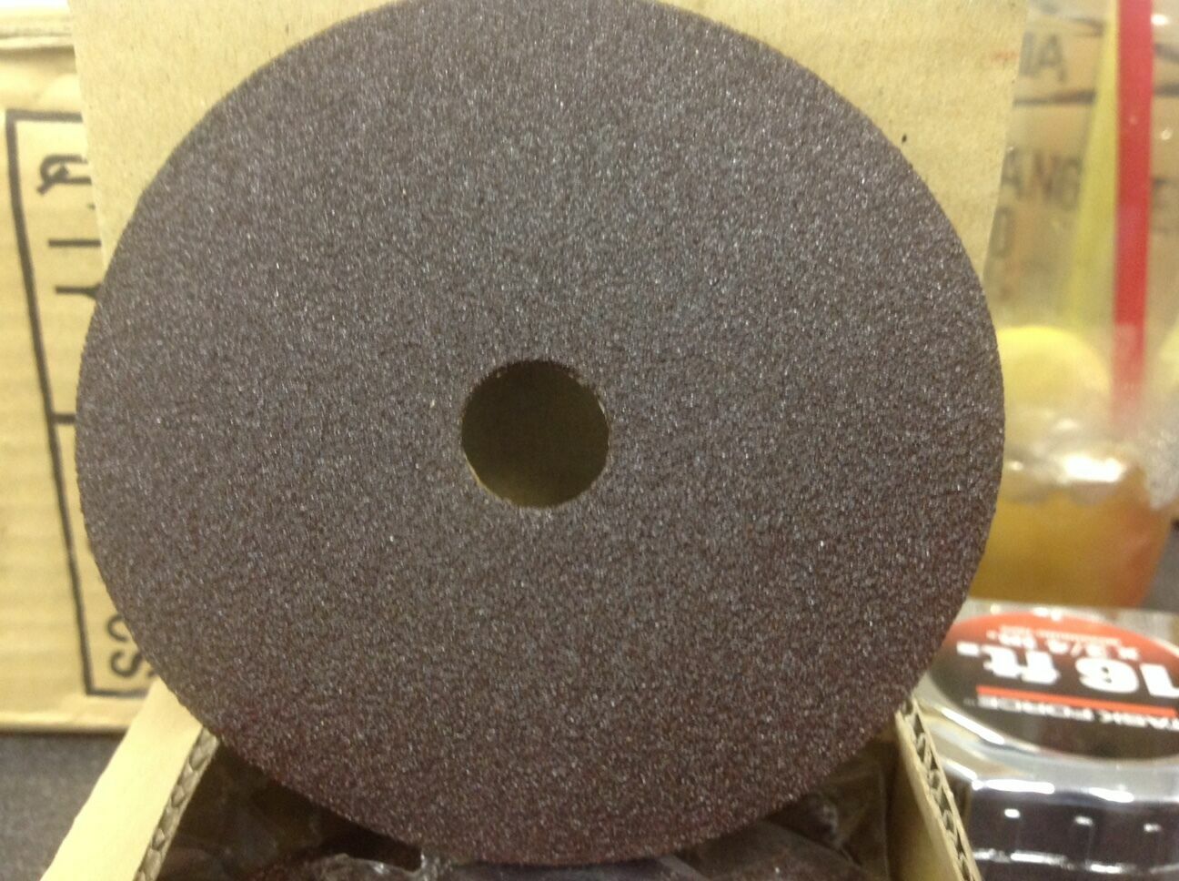 VARIOUS 4″x 5/8″ AA120, AA80, AA50 Sanding Grit Discs See Variations 25 EACH
