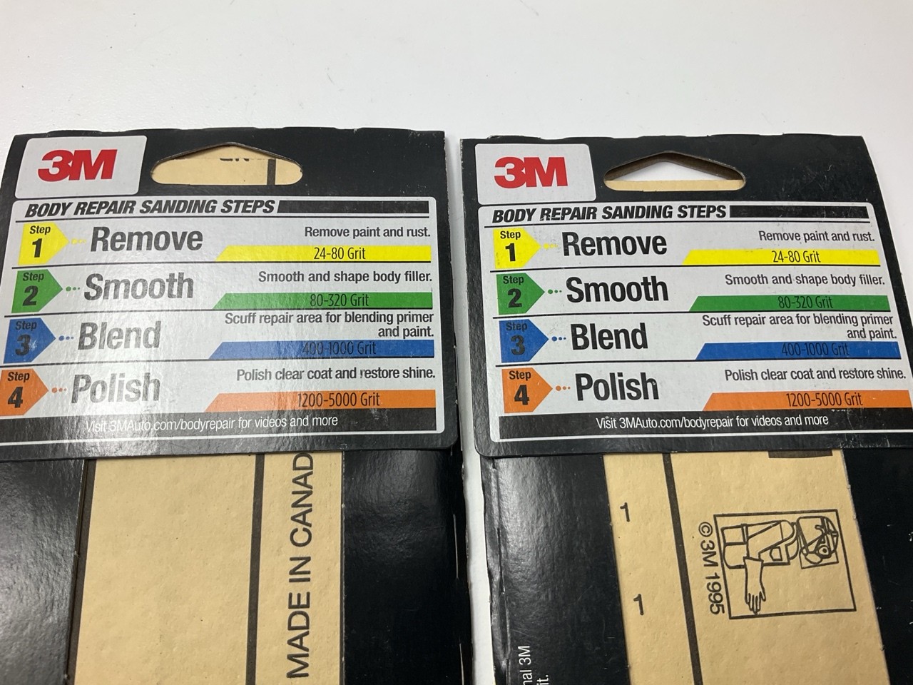 (5) 3M 03035 Sandpaper 3-2/3″ W X 9″ L, 80 Grit, Brown, Dry, 6-sheets / Pack