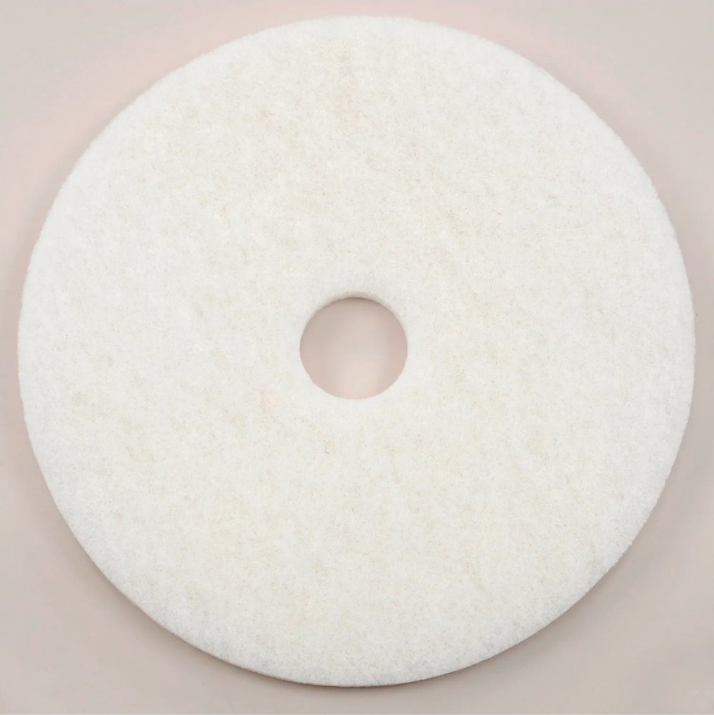 20 inch premium white polishing pad (pkg of 5) 255-2020