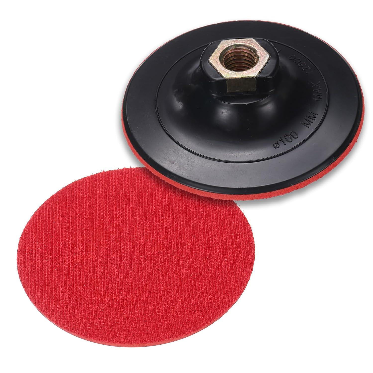 4 Inch Hook and Loop Backing Sanding Pads with M14 Thread for Diamond