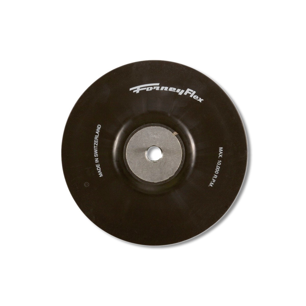 Forney 4-1/2 in Rubber Backing Pad 5/8 in-11 10000 rpm 72321