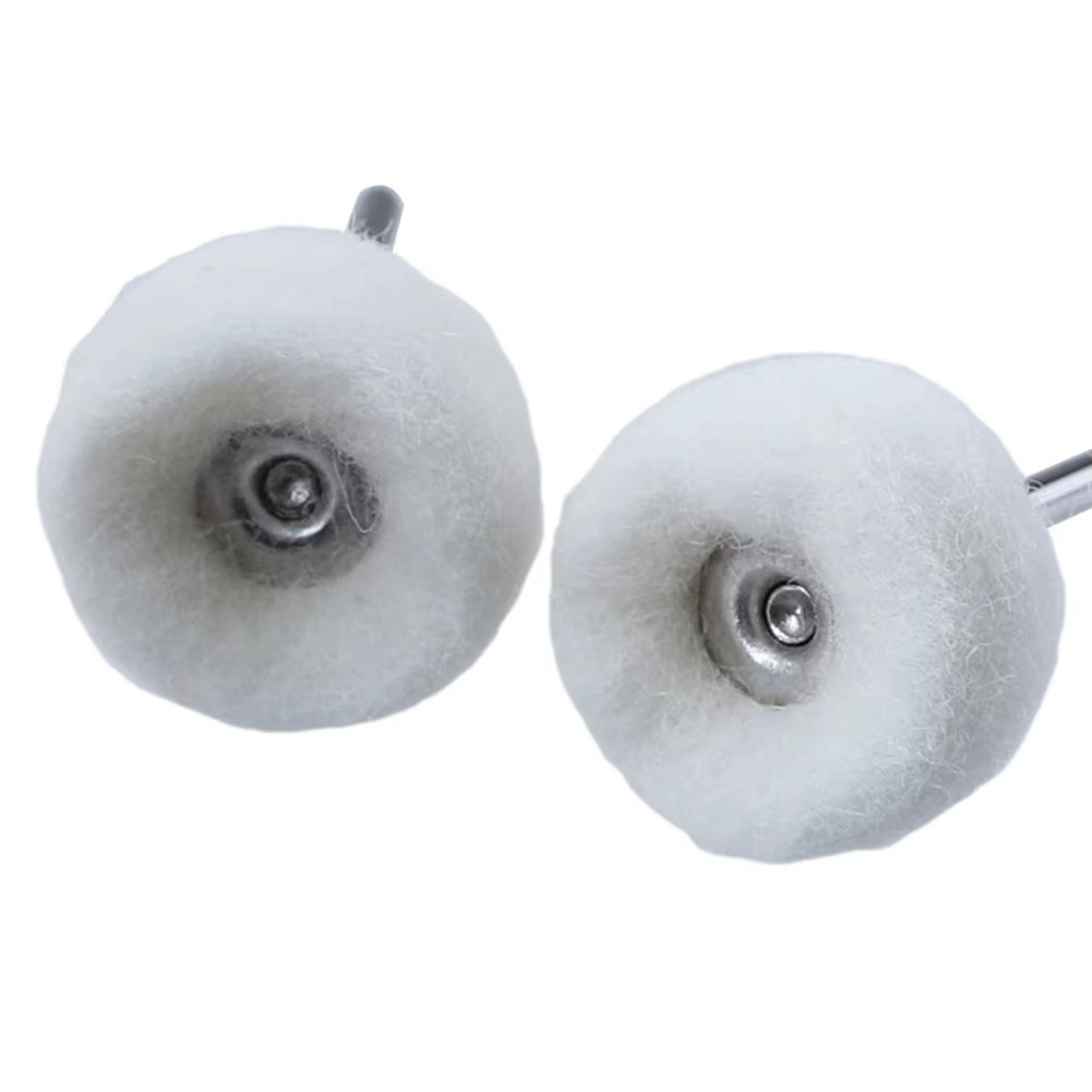 2/4/6/8pcs Polishing Buffing Wheel Set for Dremel Polishing Kit Felt Wool Cotton