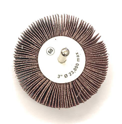 CGW Abrasives 39948 Flap Wheel 3″ x 1/4″ x 1″ 60 Grit Aluminum Oxide – Pkg Qt…