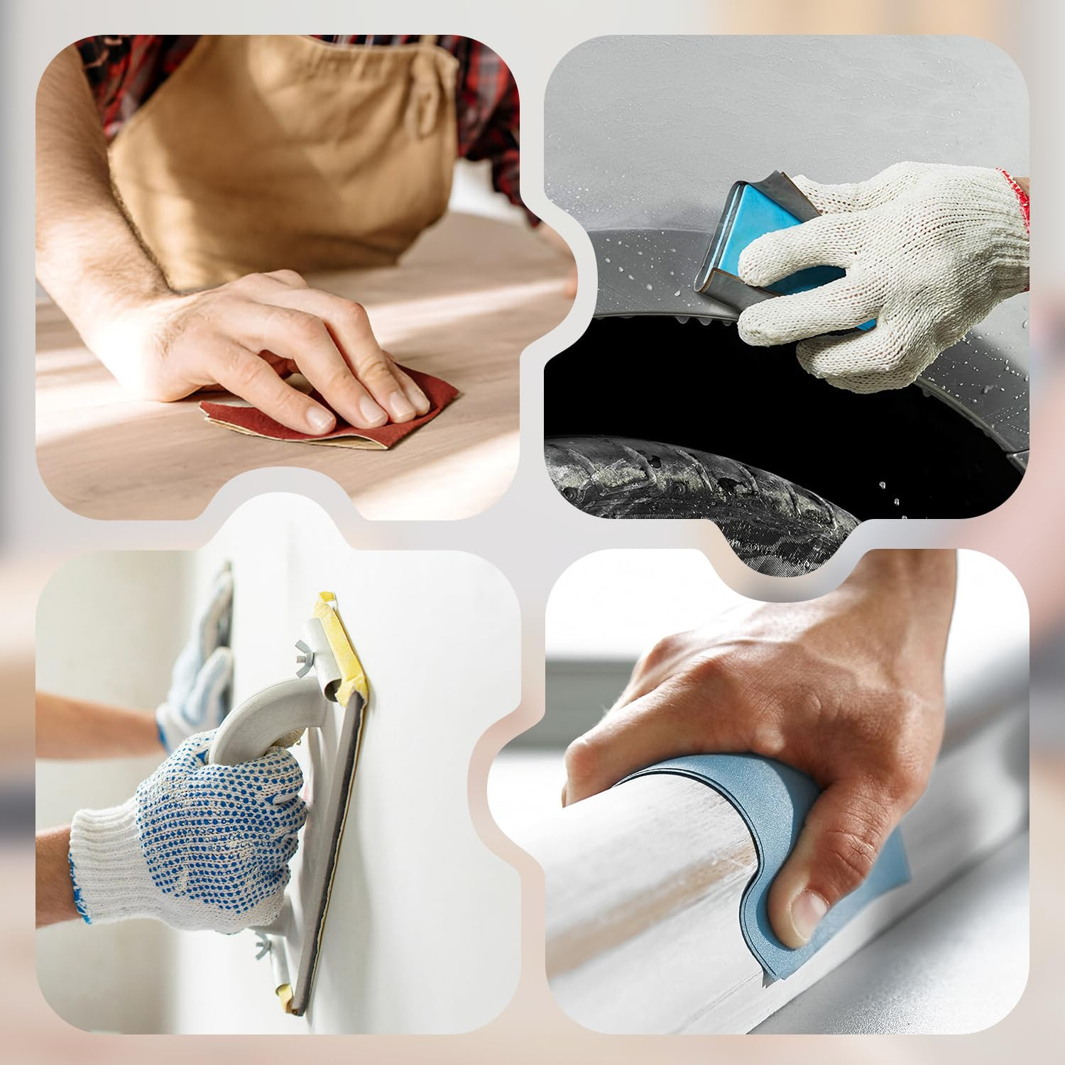 4000 Grit Wet Dry Sandpaper 9×3.6 – Ideal for Wood Metal Automotive Crafts