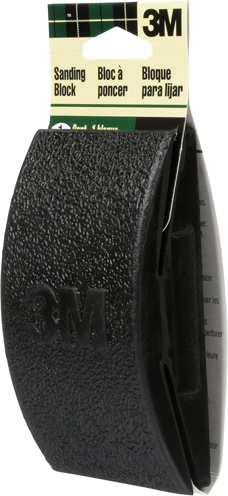 Rubber Sanding Block 2 5/8 in x 4 3/4 in x 1 1/4 in