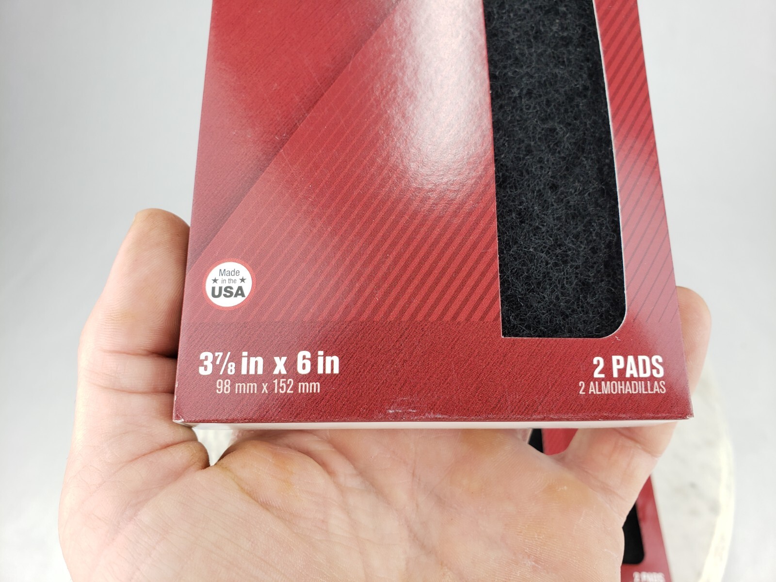 4x ACE Scuffing Pads Light Duty Finishing Pad Gray Polish Synthetic Steel Wool
