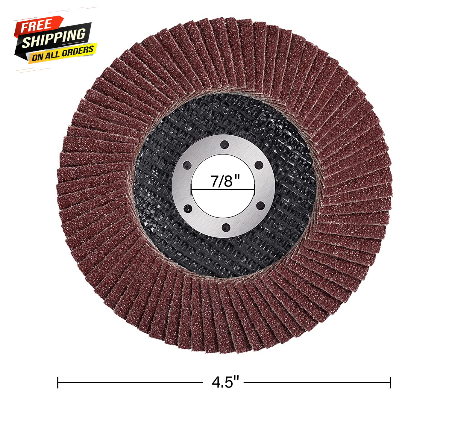20 Pack Flap Discs 4.5 x 7/8″ Grinding Wheel T27 Flapper Wheel for Die Angle