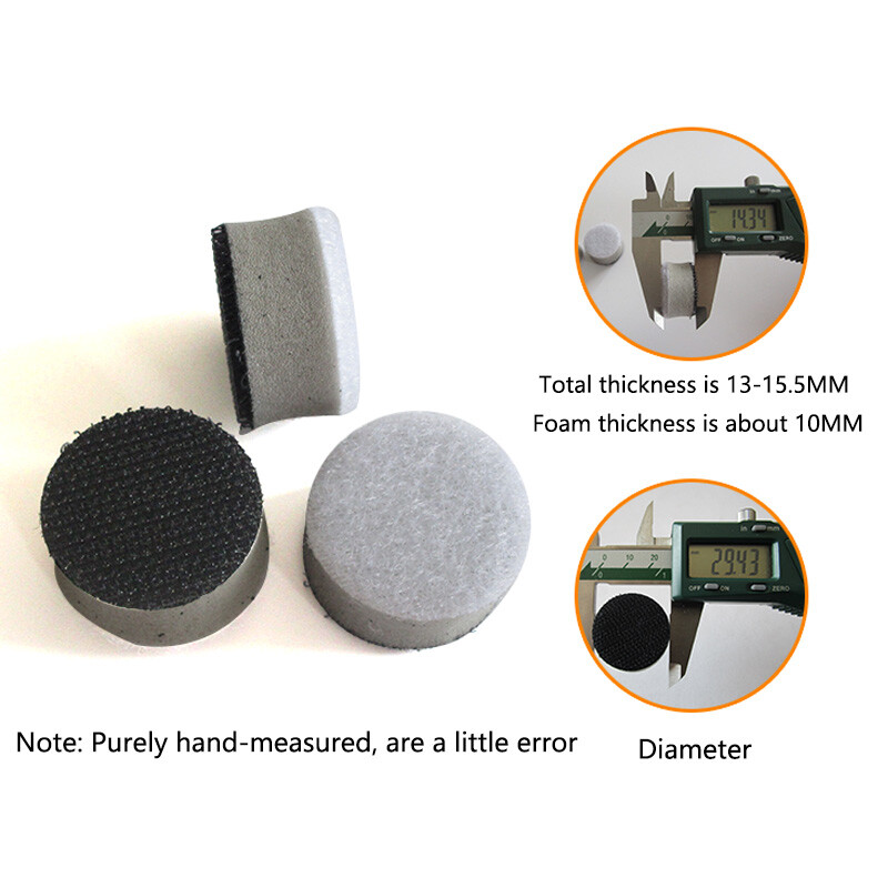 Ø 2/3/4/5/6 inch Hook & Loop Sponge Interface Pad for Sanding Disc Backing Pads