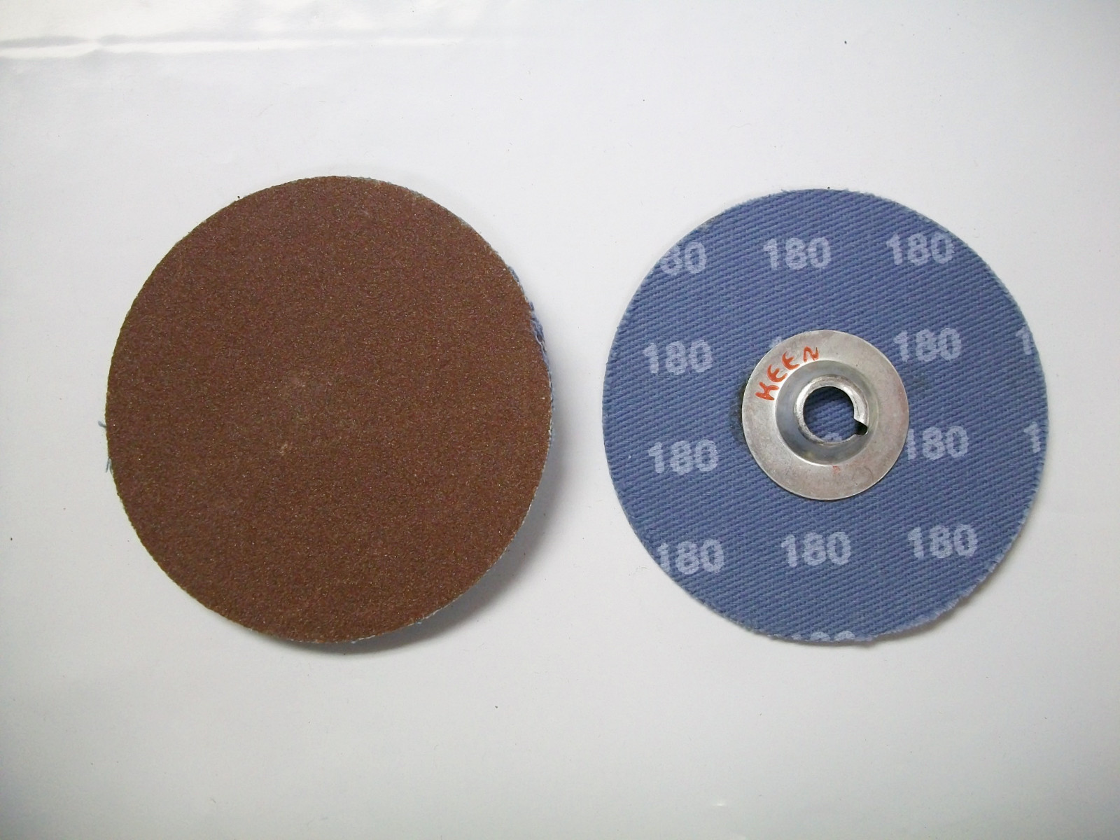3″ Clip On Type S Roll Sanding Disc, 60 &180 Grit, AO, 25pc ea plus arbor