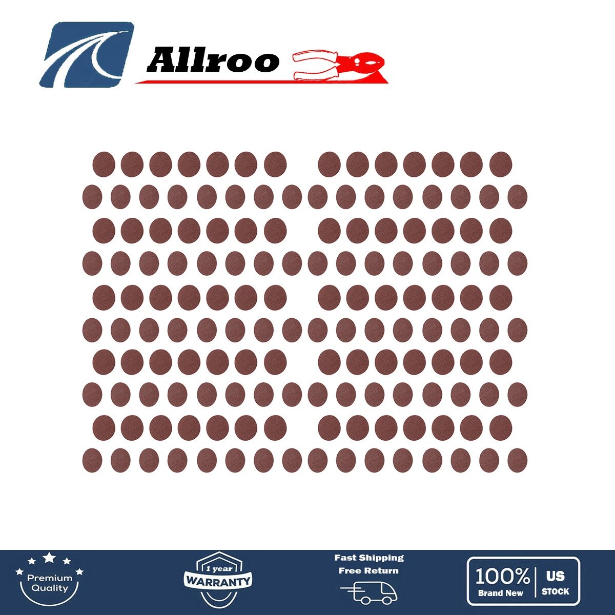 80 Grit Medium Red Torque Sanding Discs for Die Grinder 150 Pieces 2 Inch