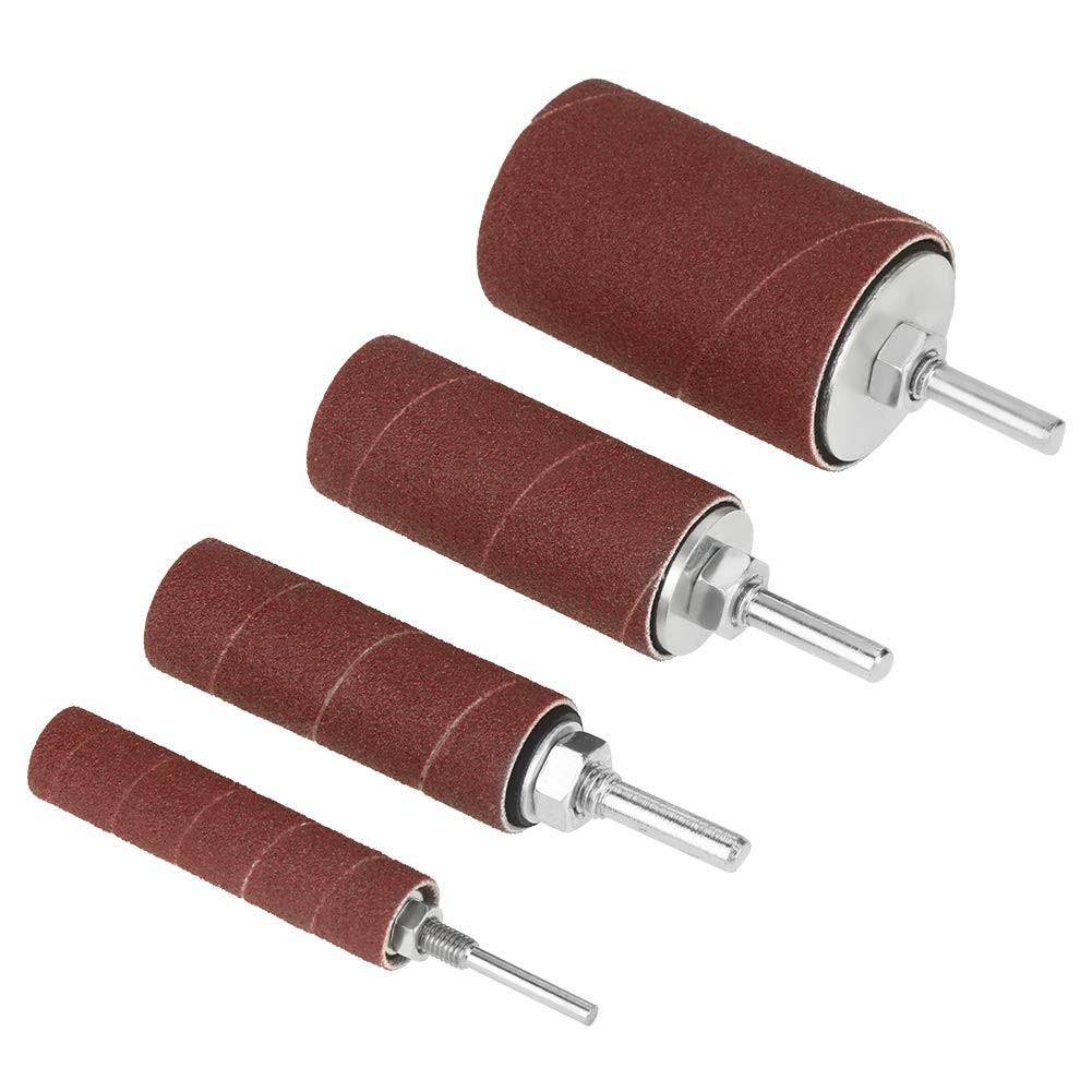 Speed Drum Sander Kit, Spindle Sanding Drum Sander Tool Kit Set with Case for…